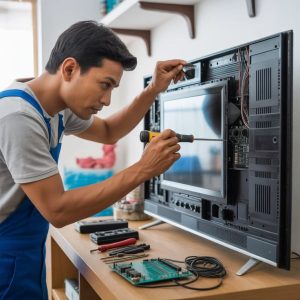 تعمیرات تلویزیون های LED , LCD